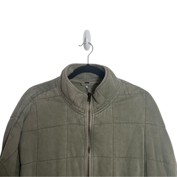 Free People Light Green Dolman Quilted Knit Jacket Small - Picture 3 of 16